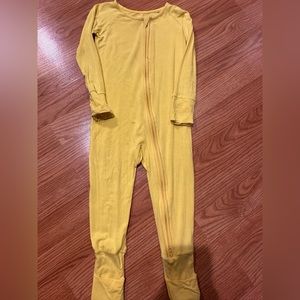 Little sleepies sunny yellow zippy.